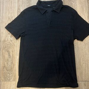 Theory Men's Classic Black Polo
